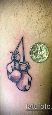 fotó tetoválás bokszkesztyű (tetoválás) (érték) - példa rajz - 004