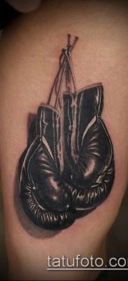 fotó tetoválás bokszkesztyű (tetoválás) (érték) - példa rajz - 003