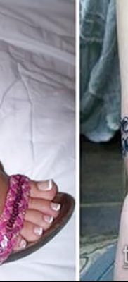 صورة لسوار الوشم (قيمة) - مثال على تصميم وشم مثير للاهتمام - 029