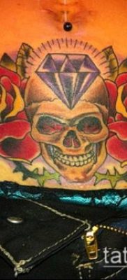 gyémánttetoválás # 906 - a minta hűvös változata, amely sikeresen használható változtatásra és tetoválásként gyémánt gyomorra történő felhelyezésére