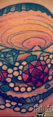 gyémánttetoválás № 843 - a minta exkluzív változata, amely jól használható a véglegesítéshez és a gyémánttetováláshoz egy lány számára