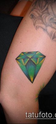 A gyémánttetoválás # 414 a minta méltó változata, amely sikeresen használható gyémánt átalakítására és felhelyezésére az ujján tetoválásként