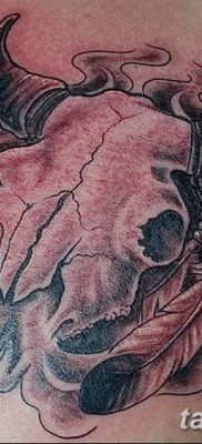 fotó egy bivaly tetoválásról, kelt 2018. 04. 16 -án №131 - Buffalo Tattoo -