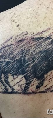 fotó egy bivaly tetoválásról, kelt 2018. 04. 16 -án №035 - Buffalo Tattoo -