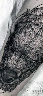 fotó egy bivaly tetoválásról, kelt 2018. 04. 16 -án №038 - Buffalo Tattoo -