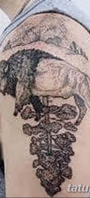 fotó egy bivaly tetoválásról, kelt 2018. 04. 16 -án №057 - Buffalo Tattoo -