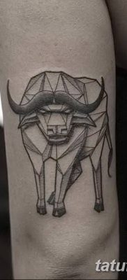 fotó egy bivaly tetoválásról, kelt 2018. 04. 16 -án №069 - Buffalo Tattoo -