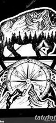 fotó egy bivaly tetoválásról, kelt 2018. 04. 16 -án №077 - Buffalo Tattoo -