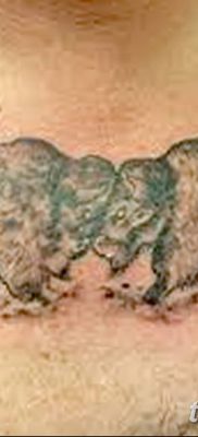 fotó egy bivaly tetoválásról, kelt 2018. 04. 16 -án №078 - Buffalo Tattoo -