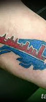 fotó egy bivaly tetoválásról, kelt 2018. 04. 16 -án №085 - Buffalo Tattoo -