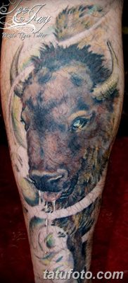 fotó egy bivaly tetoválásról, kelt 2018. 04. 16 -án №098 - Buffalo Tattoo -