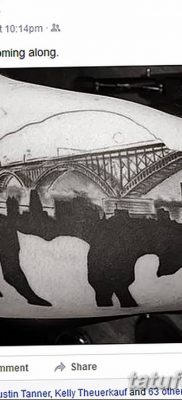 fotó egy bivaly tetoválásról, kelt 2018. 04. 16 -án №099 - Buffalo Tattoo -