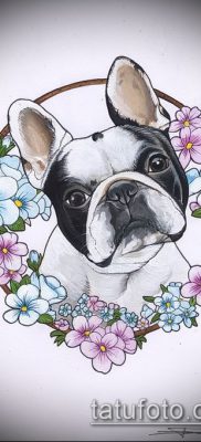 Fotó egy bulldog tetoválásról - 03062017 - példa - 039 Bulldog tetoválás