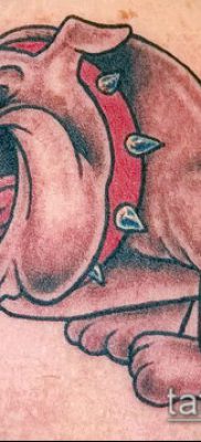 Fotó egy bulldog tetoválásról - 03062017 - példa - 061 Bulldog tetoválás