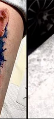 Fotó egy bull terrier tetoválásról - 18052017 - példa - 038 Bull terrier tetoválás