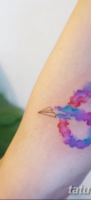 fotó a tetoválásról Papírrepülőgép 2018.01.23 -tól №021 - tetoválópapír repülőgép -