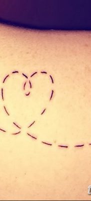 fotó tetoválás Papír repülőgép 2018.01.23 -tól №076 - tetováló papír repülőgép -