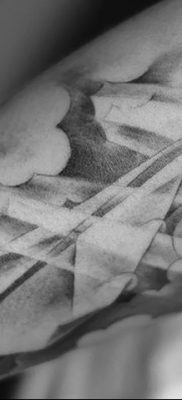 fotó a tetoválásról Papírrepülőgép 2018.01.23 -tól №090 - tetoválópapír repülőgép -