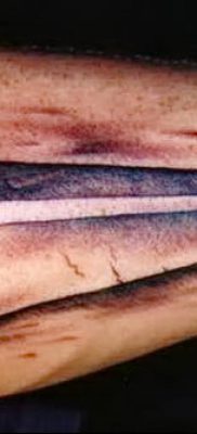 fotó tetoválás papír repülőgép 2018.01.23 №096 - tetoválás papír repülőgép -