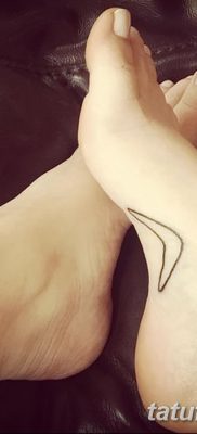 fotó a bumeráng tetoválásról, 2017.12.10. №003 - bumeráng tetoválás -