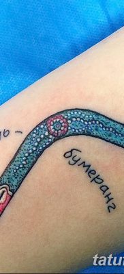 fotó a bumeráng tetoválásról, kelt 2017.12.10., 008 - bumeráng tetoválás -