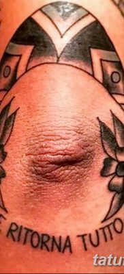 fotó a bumeráng tetoválásról, 2017.12.10. №013 - bumeráng tetoválás -