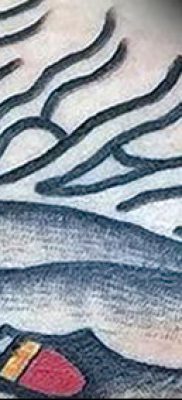 fotó a bumeráng tetoválásról, 2017.12.10. №032 - bumeráng tetoválás -