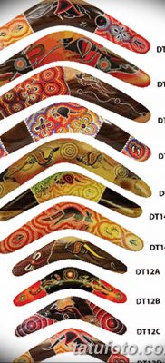 fotó a bumeráng tetoválásról, 2017.12.10. №034 - bumeráng tetoválás -