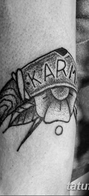 fotó a bumeráng tetoválásról, kelt 2017.12.10. №039 - bumeráng tetoválás -