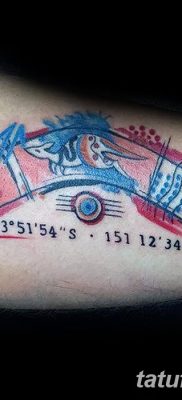 fotó a bumeráng tetoválásról, kelt 2017.12.10. №048 - bumeráng tetoválás -