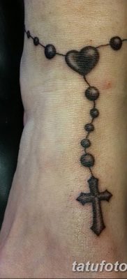 Rózsafüzér Gyöngyök Boka Tattoo Designs Deviantart Inkább Rosary Be