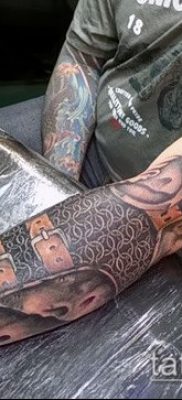 Fénykép egy lánc tetoválásról - példa rajz - 30052017 - példa - 120 Tetováló lánc