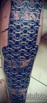 Fénykép egy lánc tetoválásról - példa rajz - 30052017 - példa - 128 Tetováló lánc