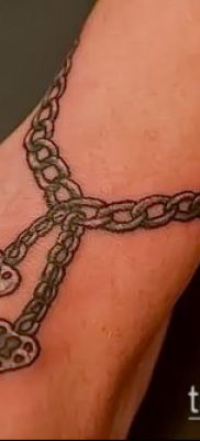 Fénykép egy lánc tetoválásról - példa rajz - 30052017 - példa - 113 Tetováló lánc