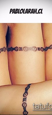 Fotó egy lánc tetoválásról - egy példa a rajzra - 30052017 - példa - 002 Tetováló lánc