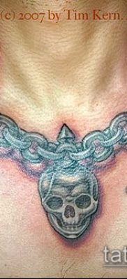 Fénykép egy lánc tetoválásról - példa rajz - 30052017 - példa - 016 Tetováló lánc