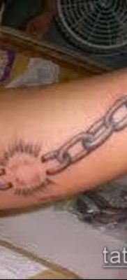 Fénykép egy lánc tetoválásról - példa rajz - 30052017 - példa - 021 Tetováló lánc