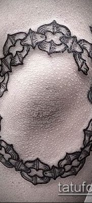 Fénykép egy lánc tetoválásról - példa rajz - 30052017 - példa - 045 Tetováló lánc