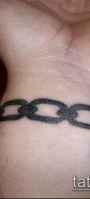 Fénykép egy lánc tetoválásról - példa rajz - 30052017 - példa - 048 Tetováló lánc