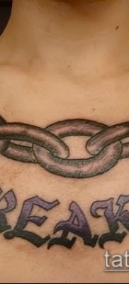 Fénykép egy lánc tetoválásról - példa rajz - 30052017 - példa - 059 Tetováló lánc