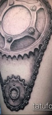 Fénykép egy lánc tetoválásról - példa rajz - 30052017 - példa - 061 Tetováló lánc