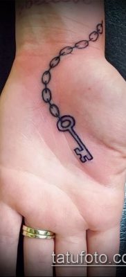 Fénykép egy lánc tetoválásról - példa rajz - 30052017 - példa - 071 Tetováló lánc
