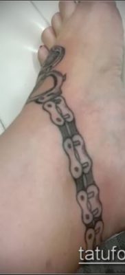 Fénykép egy lánc tetoválásról - példa rajz - 30052017 - példa - 072 Tetováló lánc