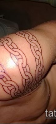 Fénykép egy lánc tetoválásról - példa rajz - 30052017 - példa - 075 Tetováló lánc