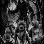 rajz tetováláshoz cerberusszal