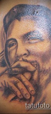 A CHE GEWAR TATTOO # 507 a minta klassz változata, amely sikeresen használható Che Guevara megváltoztatására és tetoválására