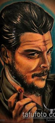 A CHE GEVAR TATTOO No. 706 a minta klassz változata, amely sikeresen használható Che Guevara felülvizsgálatához és tetoválásához