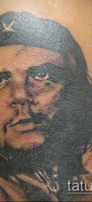 A CHE GEWAR TETTOO No. 484 a minta érdekes változata, amely sikeresen használható Che Guevara karon történő felülvizsgálatára és tetoválására.