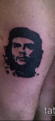 A CHE GEWAR TETTOO # 416 a rajz egy klassz változata, amely sikeresen használható Che Guevara karon véglegesítésére és tetoválására.