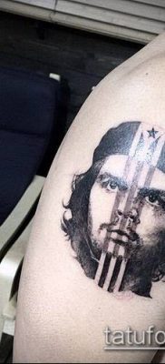 A CHE GEWAR TETTOO No. 268 a minta érdekes változata, amely jól használható Che Guevara karon történő megváltoztatására és tetoválására.